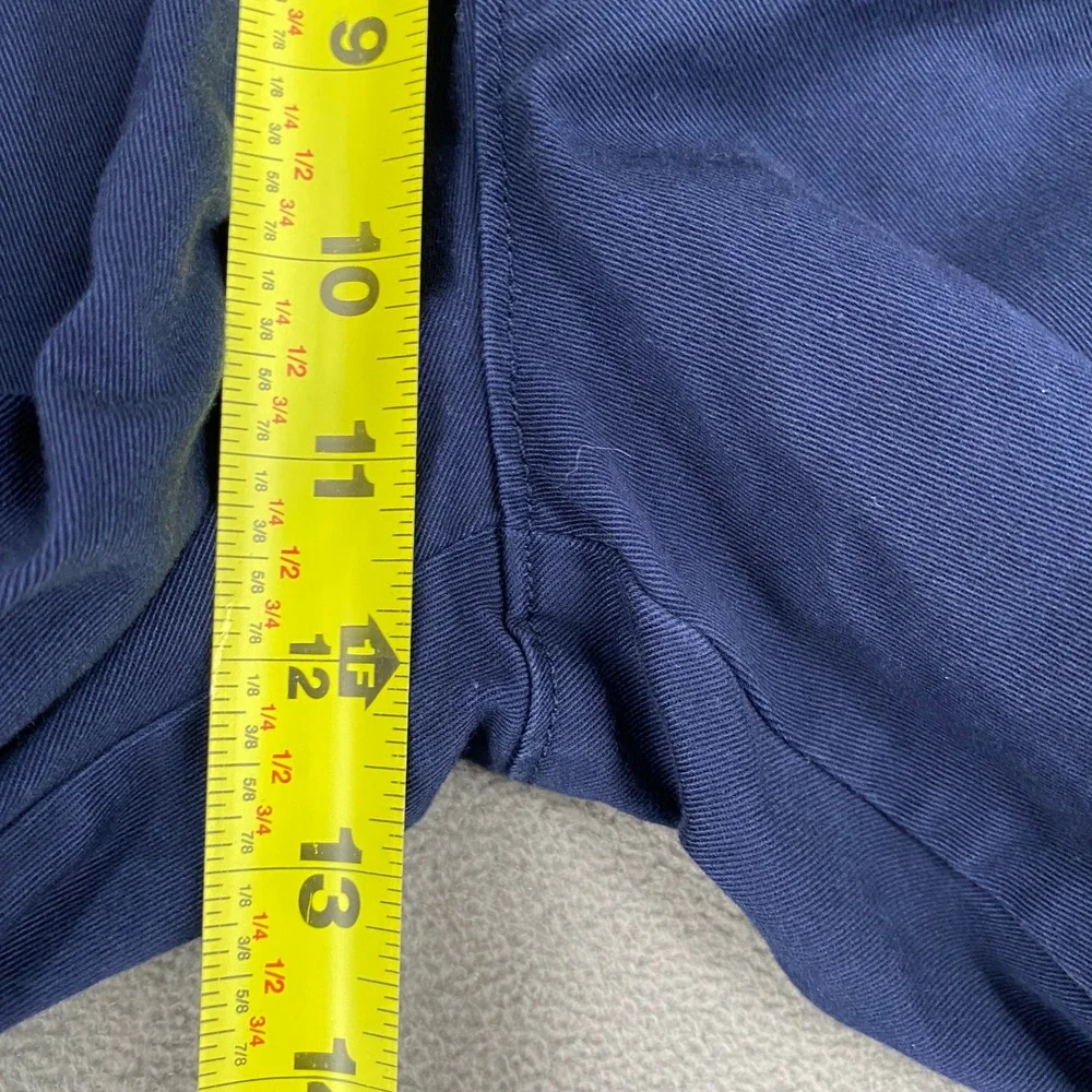J.Crew Flex Relaxed Fit Chino Pants Mens 29x30 Navy Blue Cotton Stretch Trousers